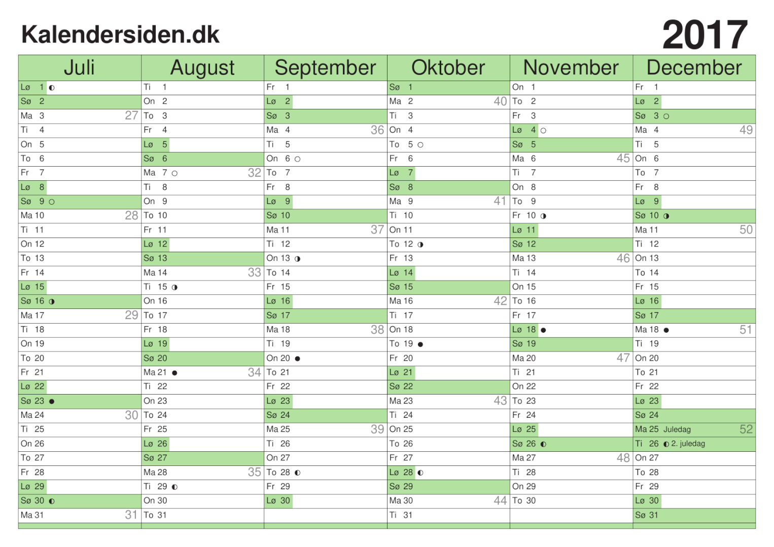 Arskalender För Utskrift Kalendere 33ms 2020 Som Skal Skrives Ut